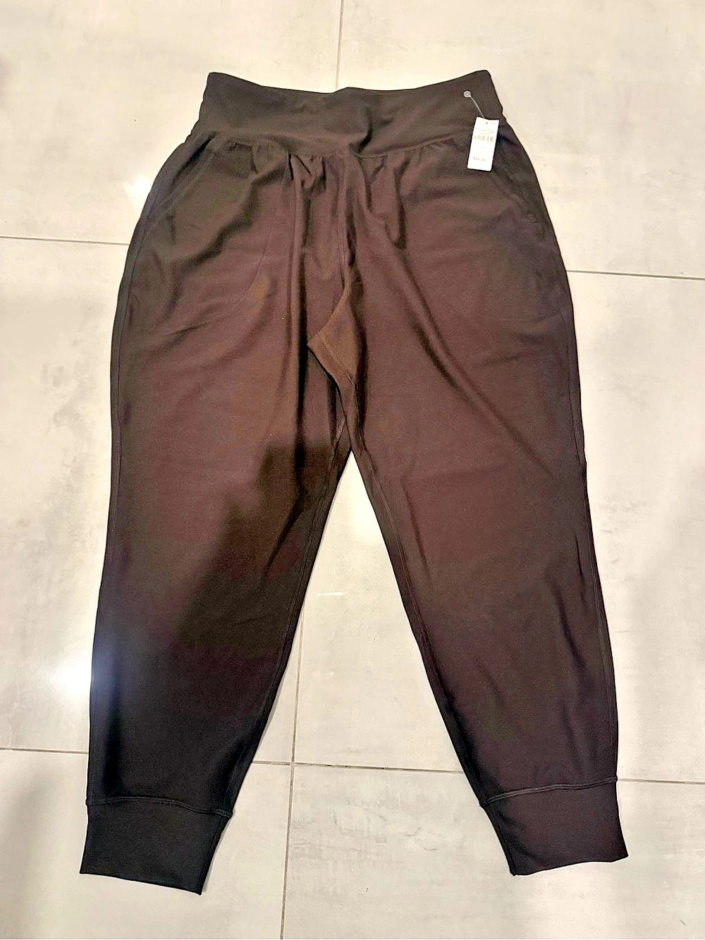 Old Navy Women's Jogger Pants Polyester Black Size Large NWT